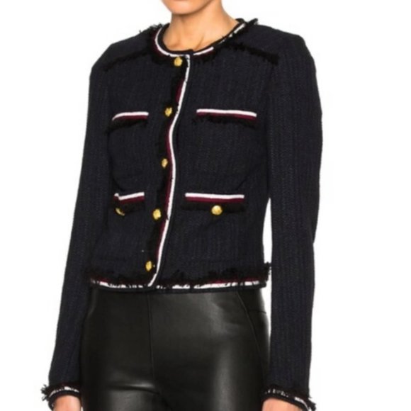 Veronica Beard Eclipse Tweed Blazer - Picture 2 of 13